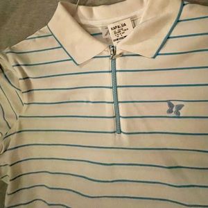 New KAPALUA Resort Tennis Golf Polo NWT Medium COOLMAX fabric